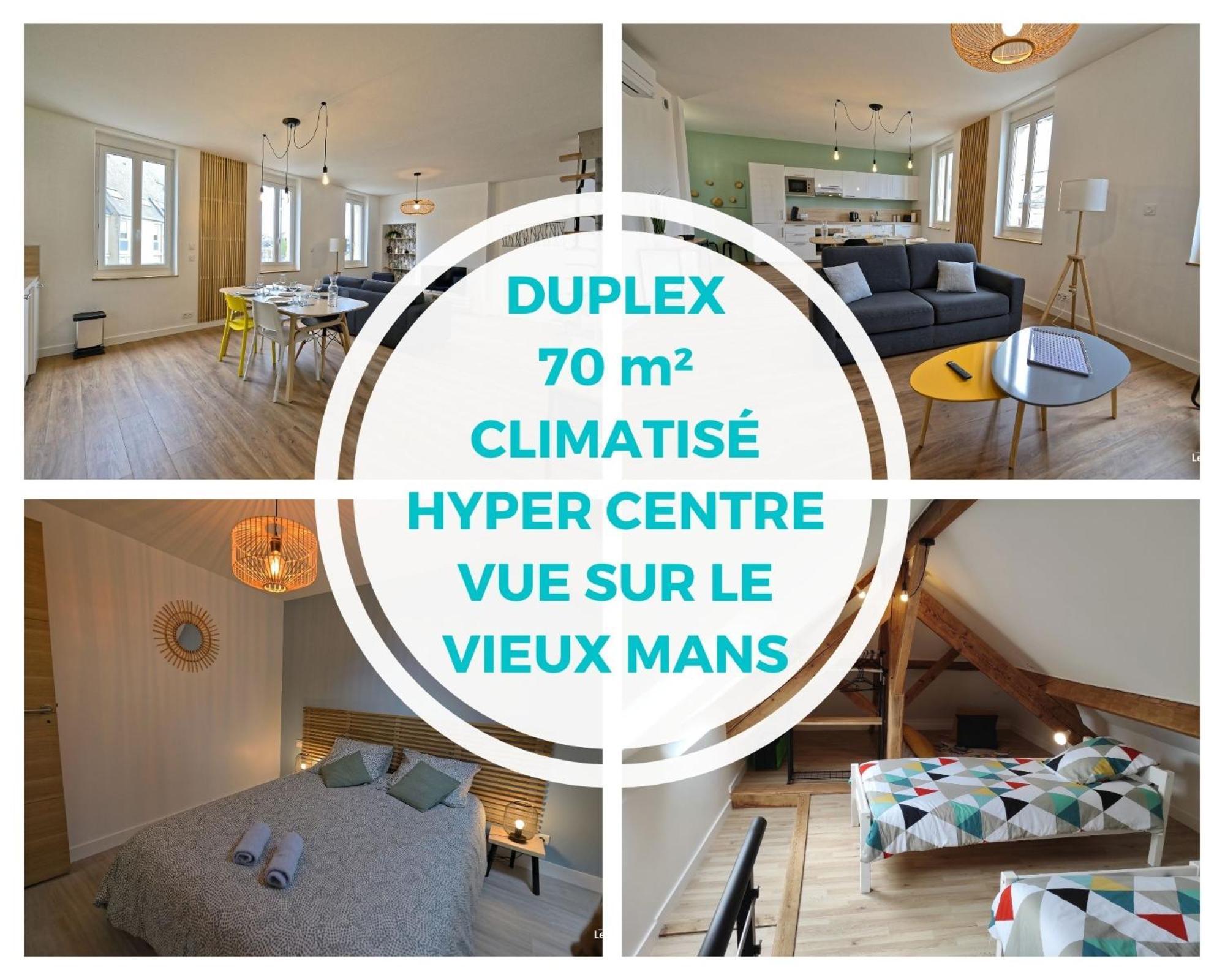 Apartment Duplex 70m2 Atypique Au Coeur Du Mans